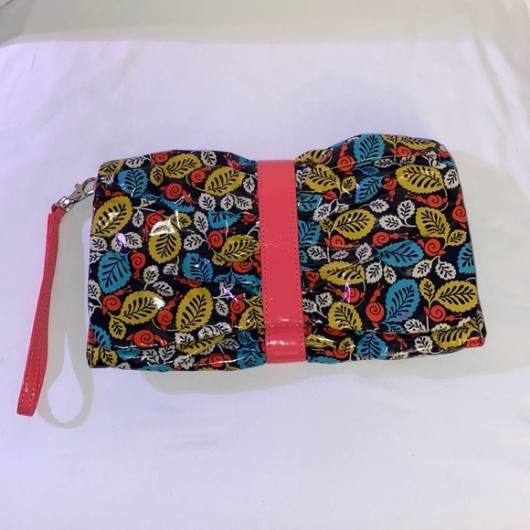 Vera Bradley Handbags - VERA Bradley "Frills" Clutch Happy Snails Pattern